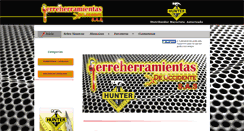 Desktop Screenshot of ferreherramientas.com